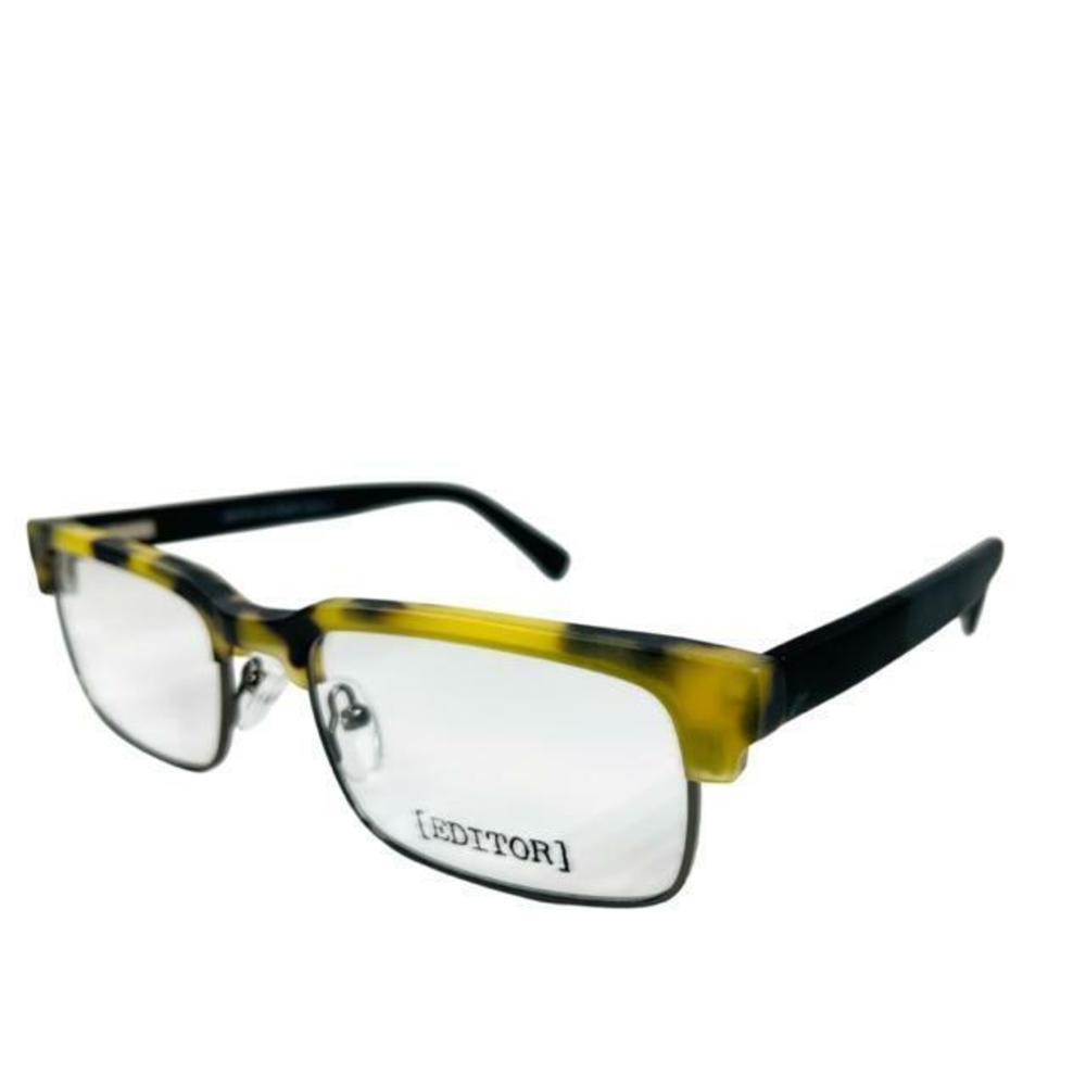 New Editor Eyewear Vintage Havana & Black RIO Eyeglasses 53/18/145